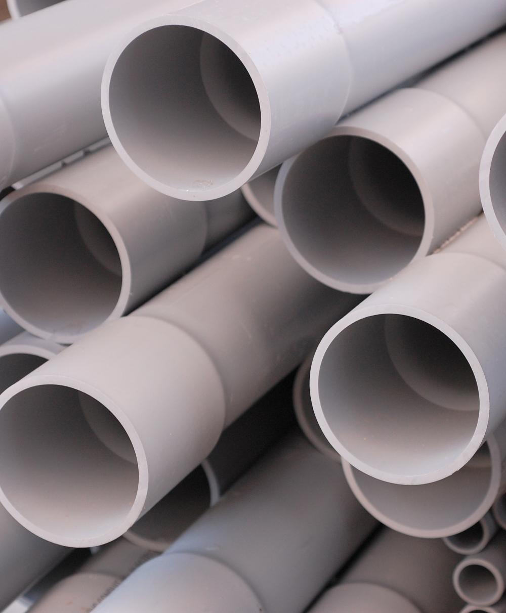 PVC pipes